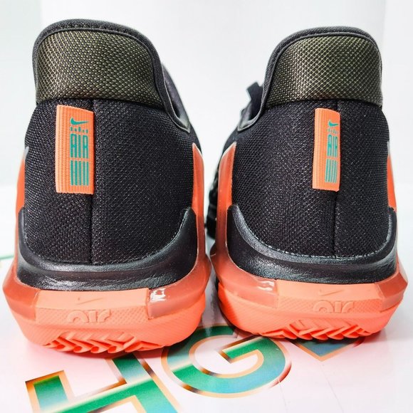 Nike Lebron Witness 6 Men's Shoes Black Sequoia Silver Basketball CZ4052-001 - Picture 6 of 7